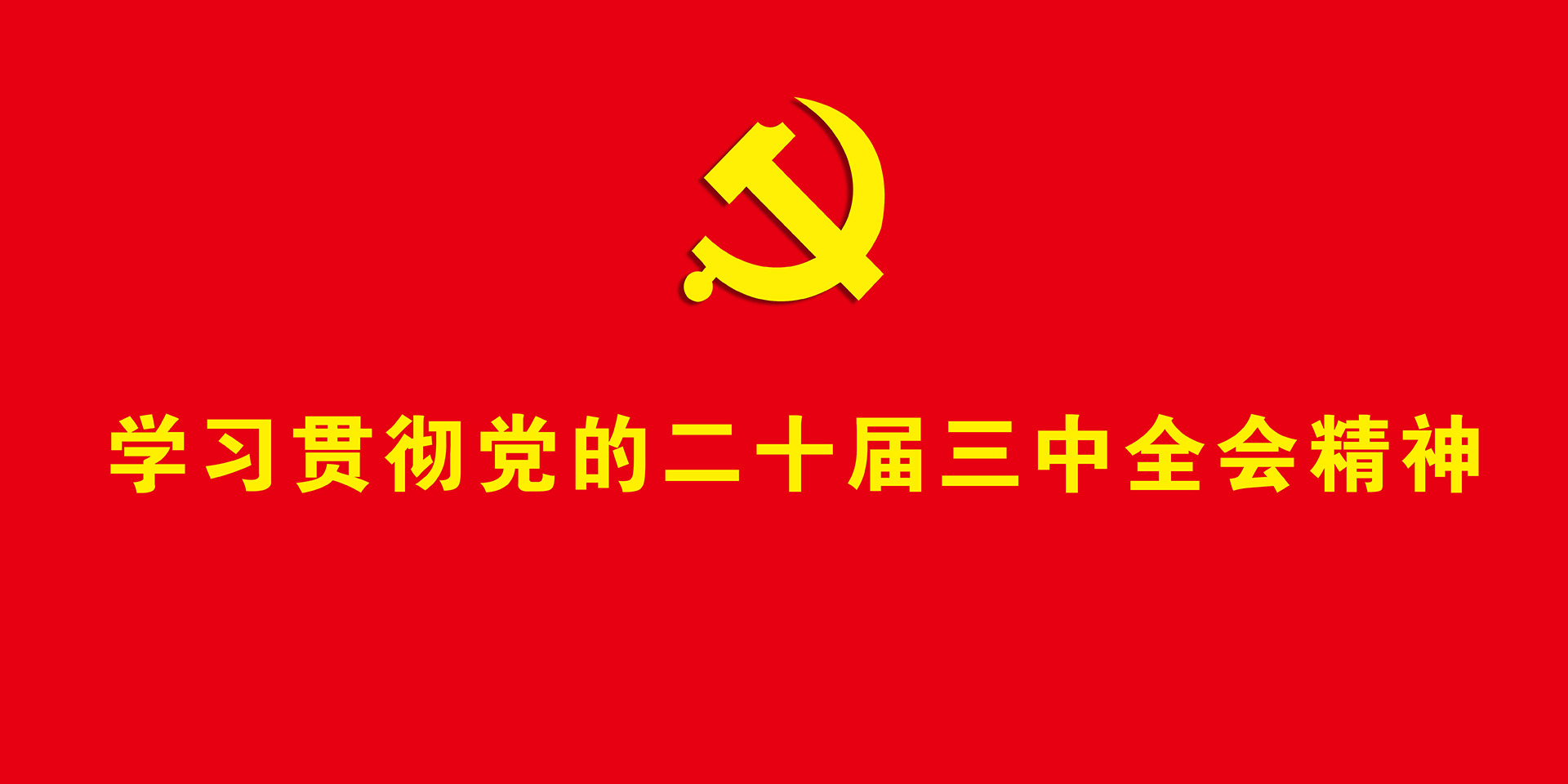 學習貫徹黨的二十屆三中全會精神